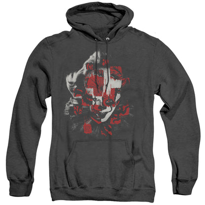 It 2019 Come Back Mens Heather Hoodie Black Officially Licensed