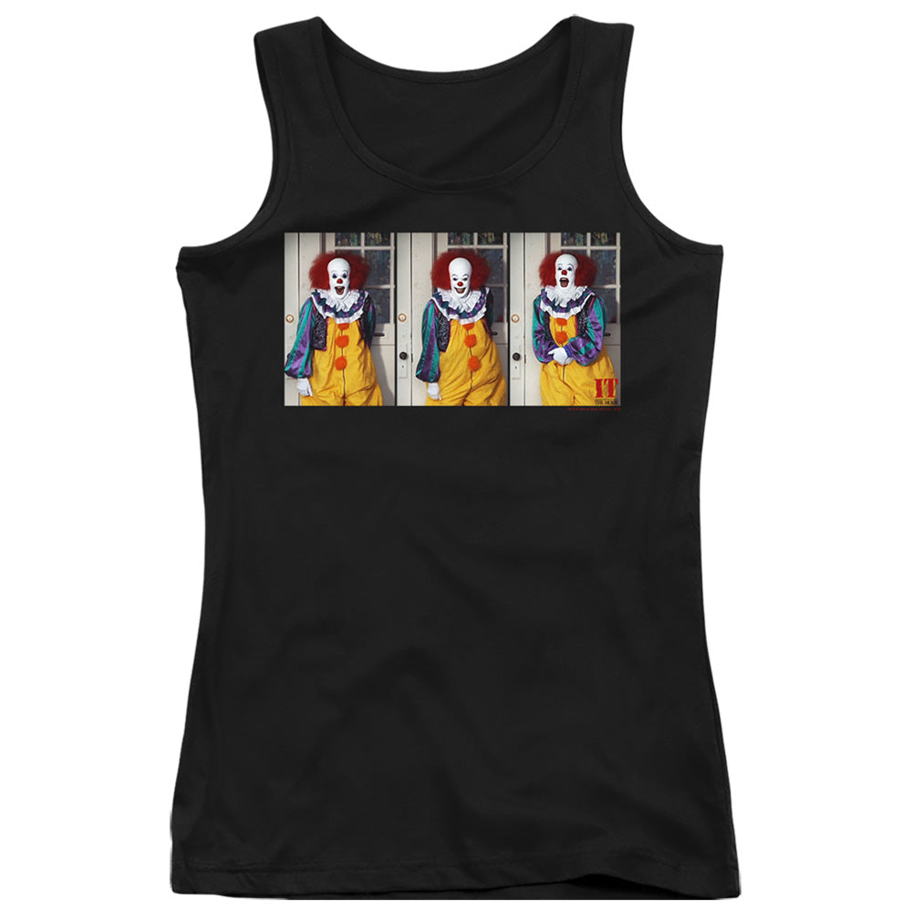 IT 1990 Joke Womens Tank Top Shirt Black