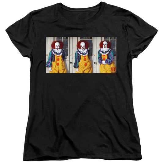 IT 1990 Joke Womens T Shirt Black