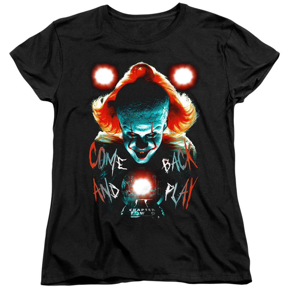 IT Dead Lights Womens T Shirt Black