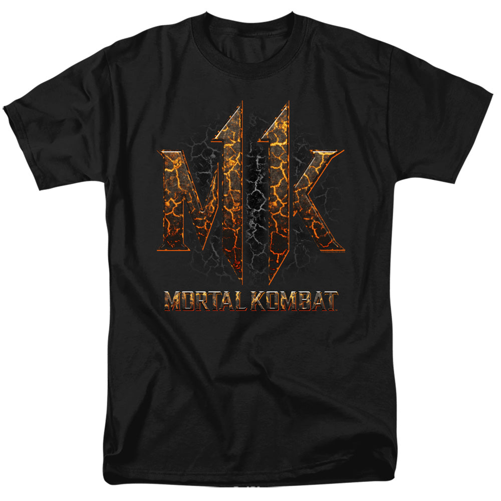 Mortal Kombat Xi Mk11 Lava Mens T Shirt Black