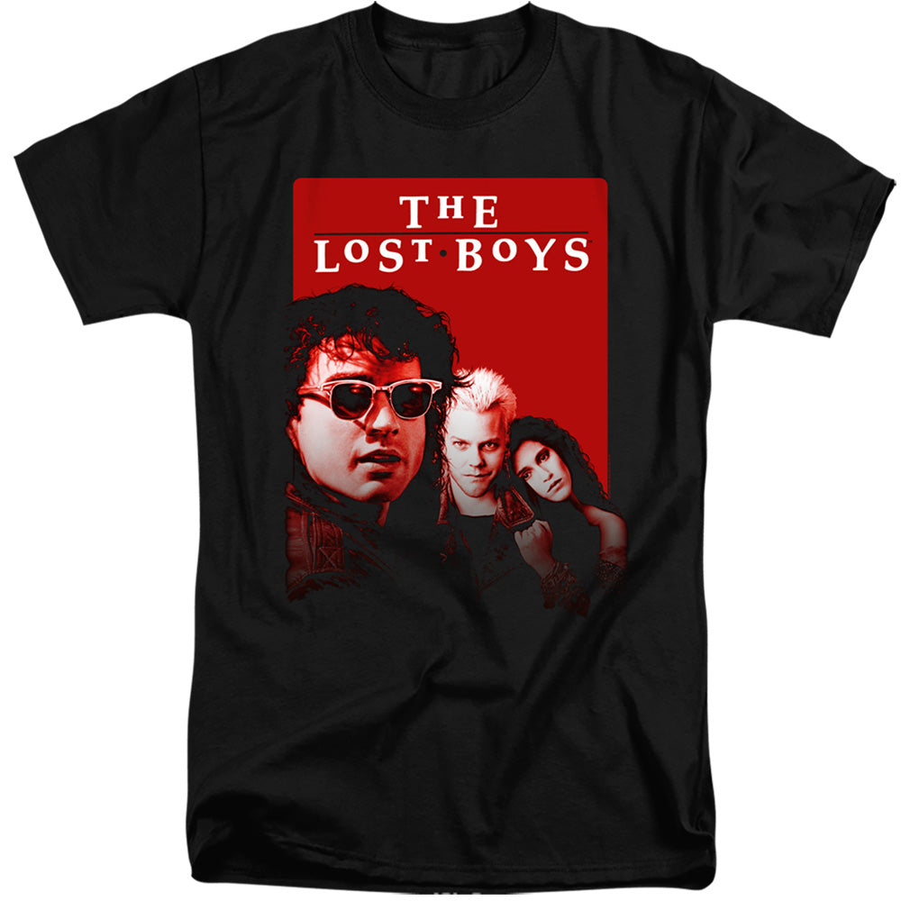 The Lost Boys Michael David Star Mens Tall T Shirt Black