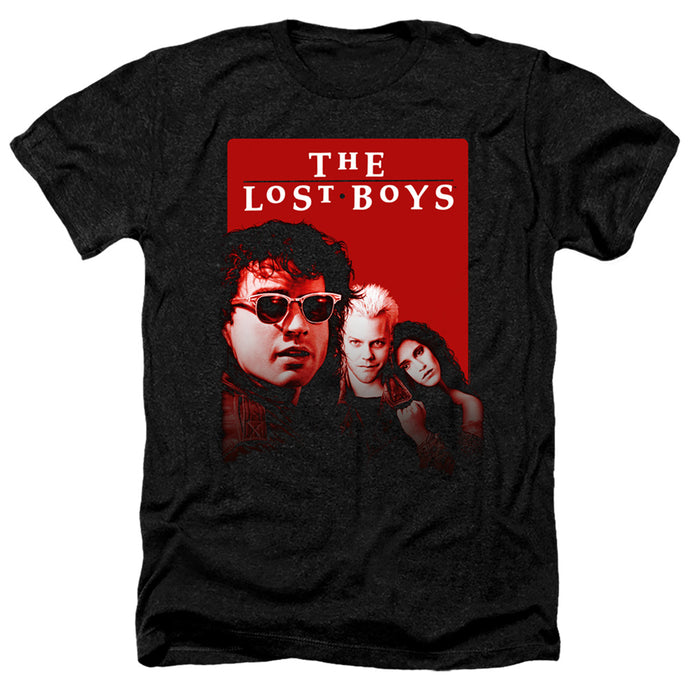 The Lost Boys Michael David Star Heather Mens T Shirt Black