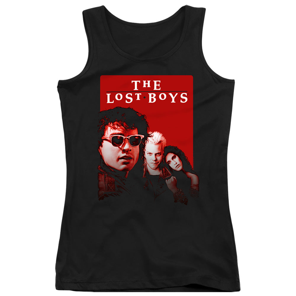The Lost Boys Michael David Star Womens Tank Top Shirt Black