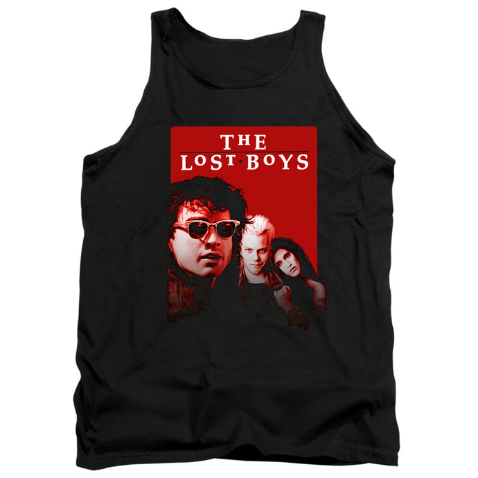 The Lost Boys Michael David Star Mens Tank Top Shirt Black