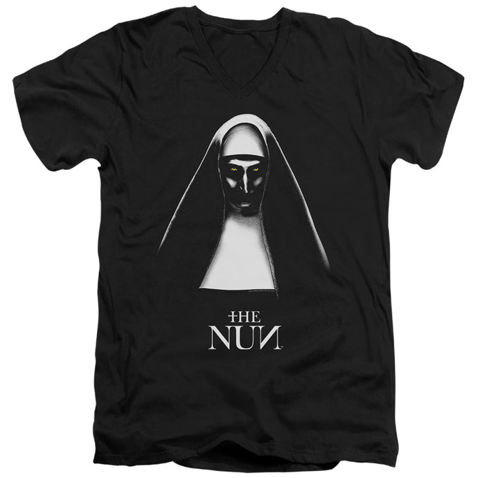 The Nun The Nun Mens Slim Fit V-Neck T Shirt Black