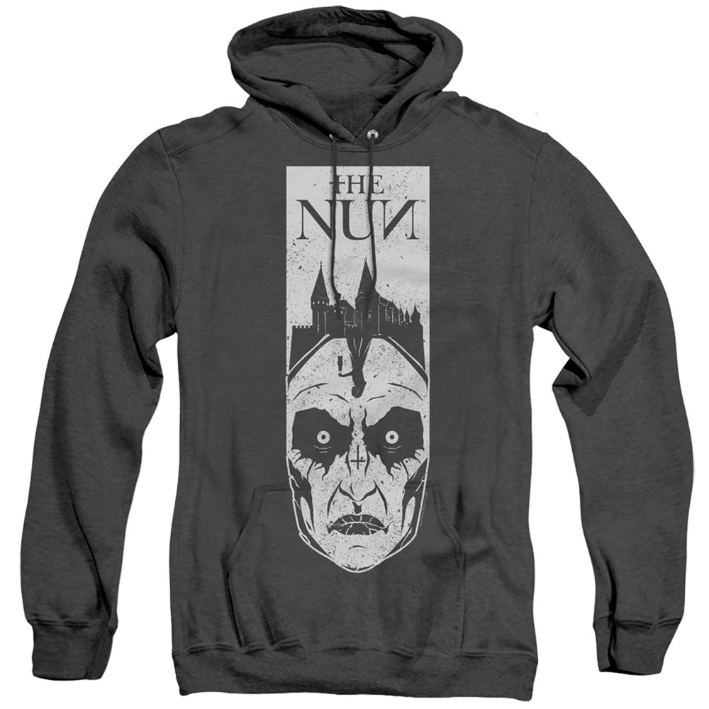 The Nun Gaze Heather Mens Hoodie Black