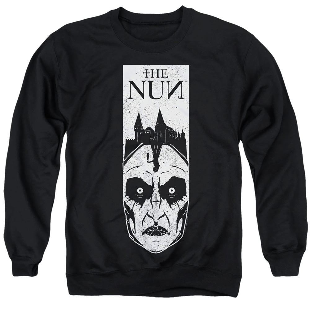 The Nun Gaze Mens Crewneck Sweatshirt Black