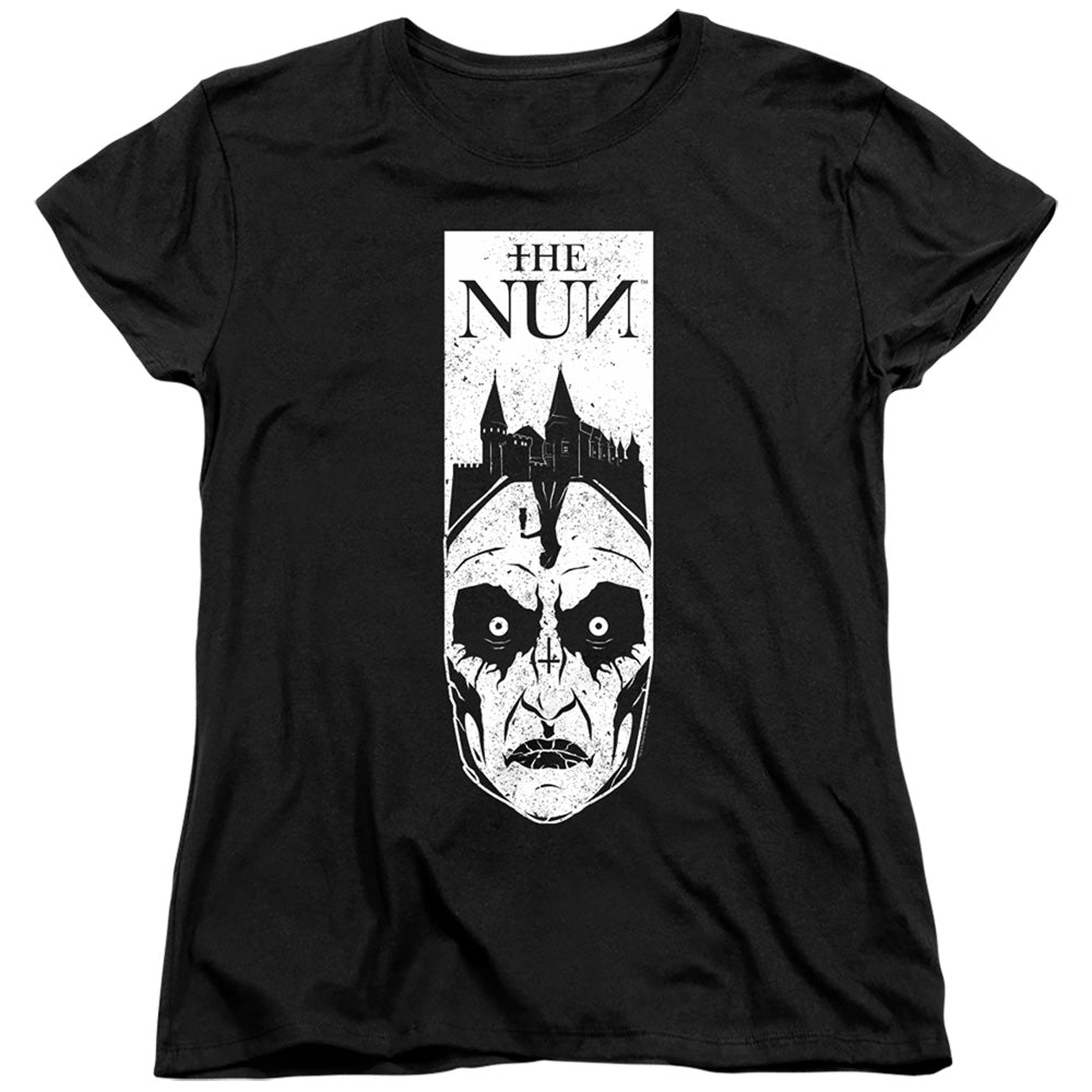 The Nun Gaze Womens T Shirt Black