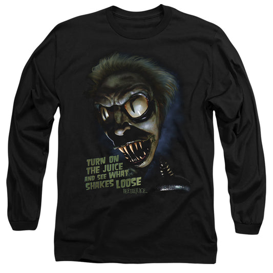 Beetlejuice Chucks Daughter Mens Long Sleeve Shirt Black