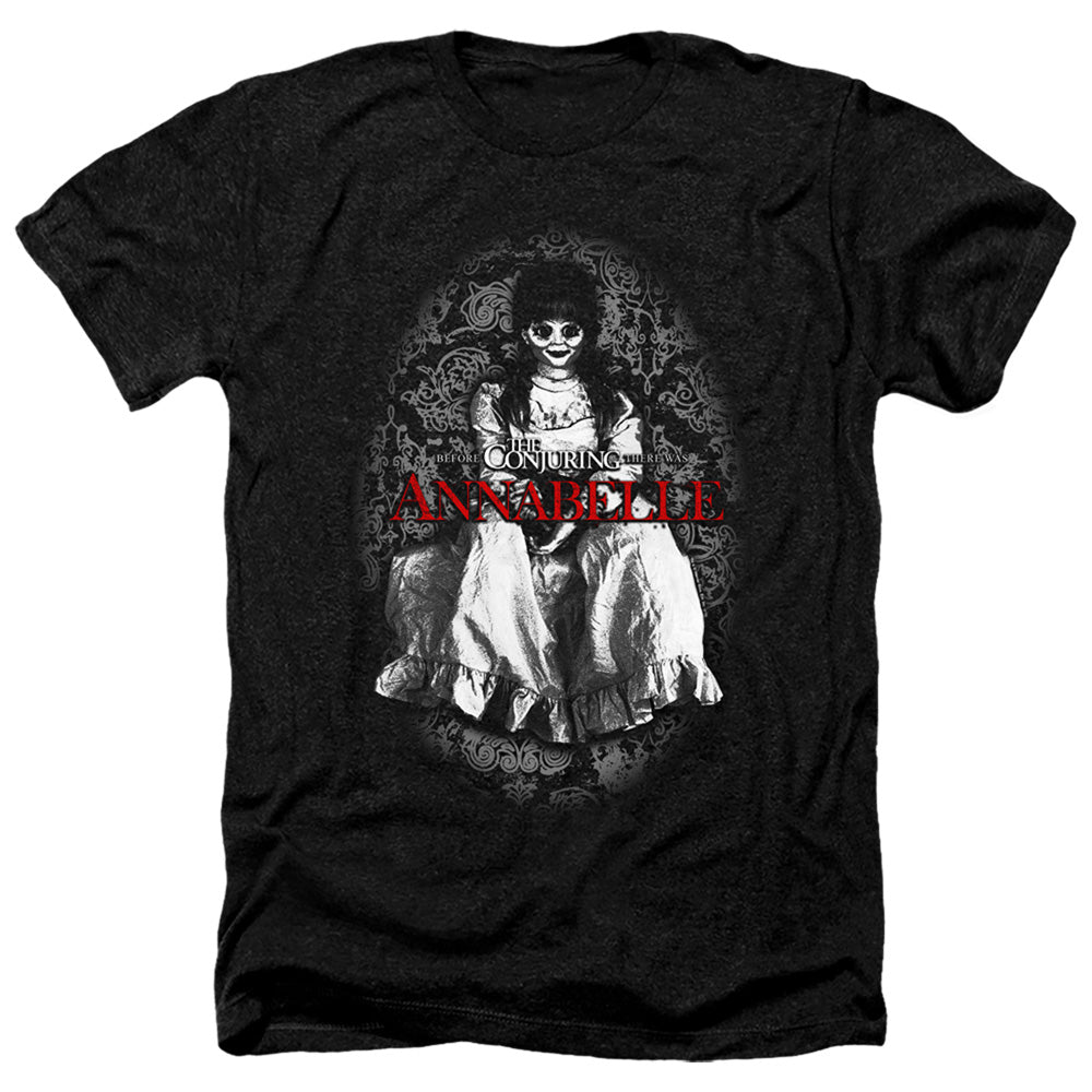 Annabelle Annabelle Heather Mens T Shirt Black