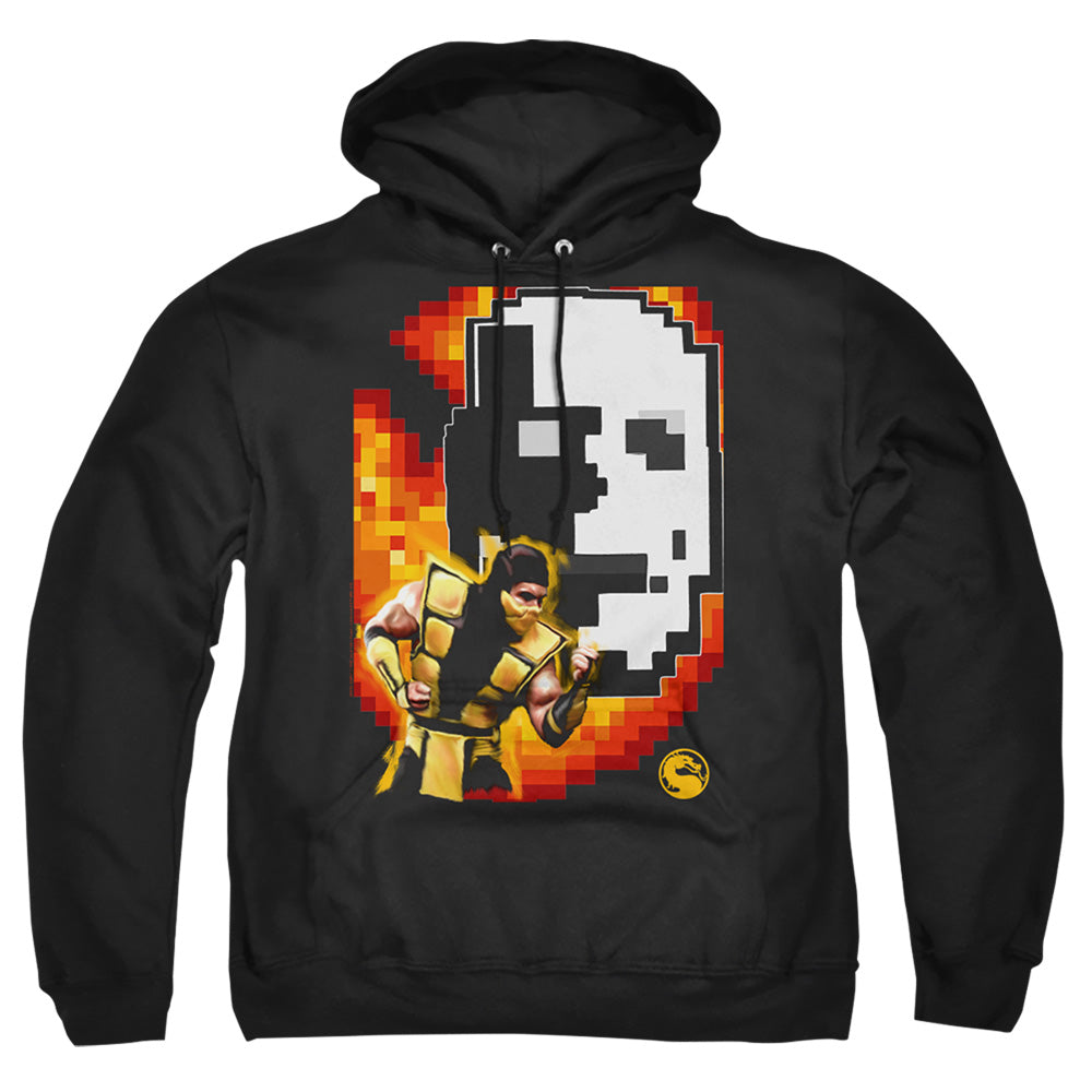 Mortal Kombat Klassic Scorpion Mens Hoodie Black