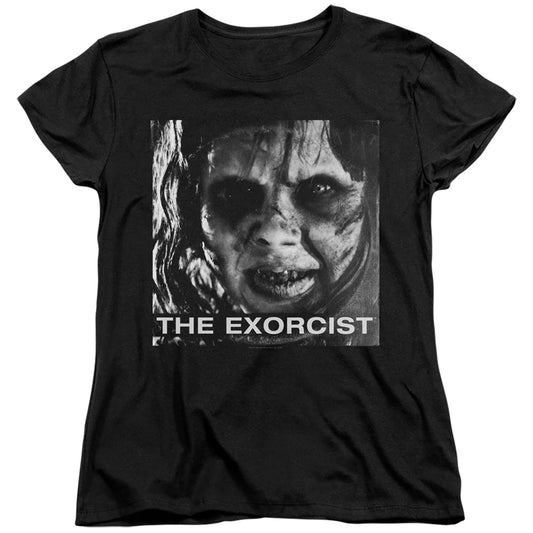 The Exorcist Regan Approach Womens T Shirt Black