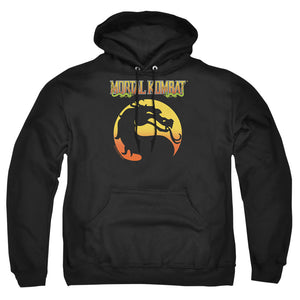 Mortal Kombat Klassic Logo Mens Hoodie Black