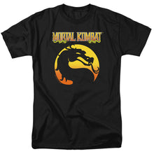 Load image into Gallery viewer, Mortal Kombat Klassic Logo Mens T Shirt Black