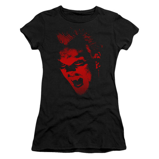 The Lost Boys David Junior Sheer Cap Sleeve Womens T Shirt Black