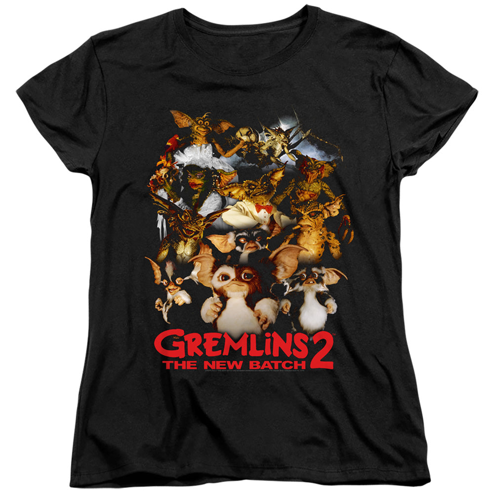 Gremlins 2 Goon Crew Womens T Shirt Black