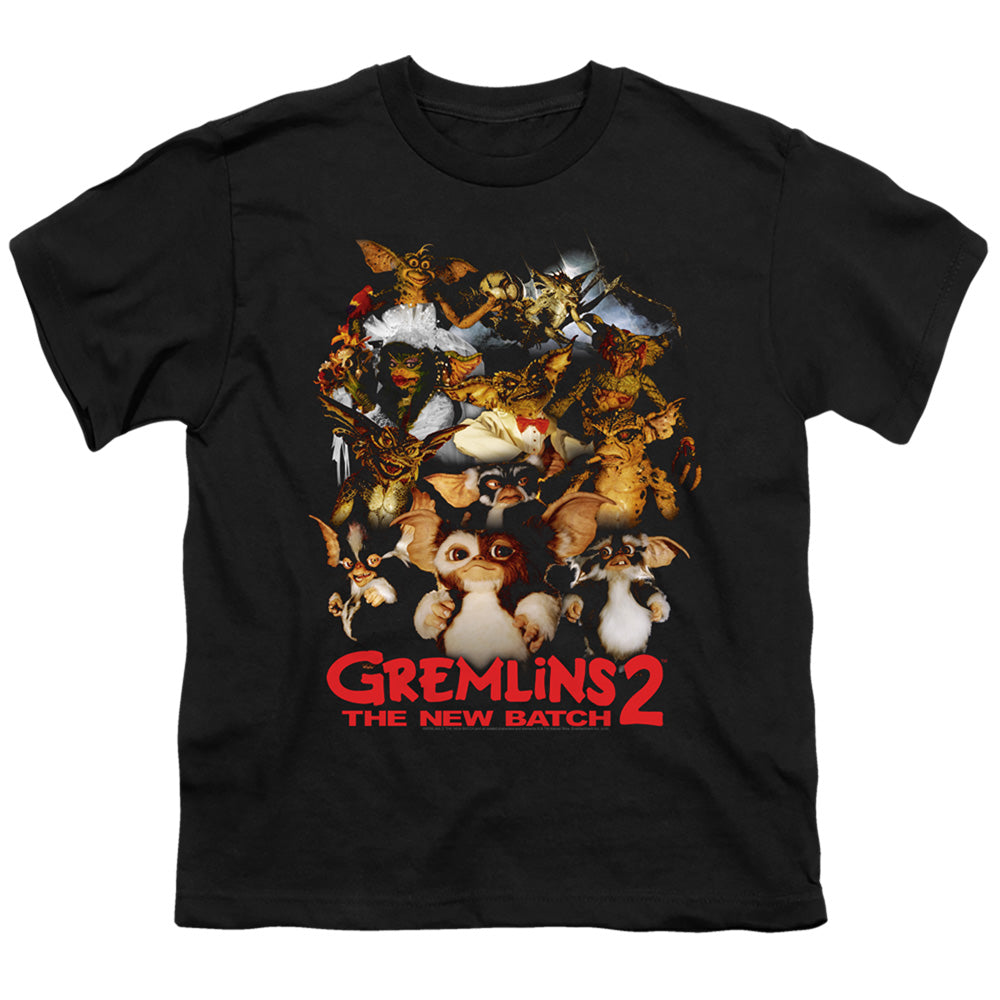 Gremlins 2 Goon Crew Kids Youth T Shirt Black