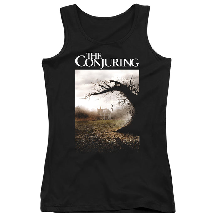 The Conjuring Poster Womens Tank Top Shirt Black
