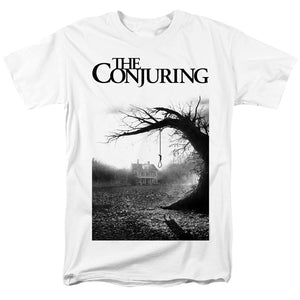 The Conjuring Poster Mens T Shirt White