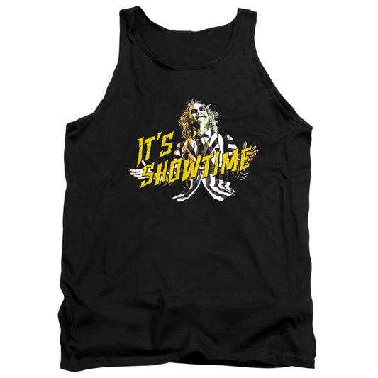 Beetlejuice Showtime Mens Tank Top Shirt Black