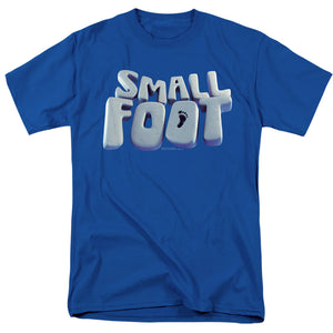 Smallfoot Smallfoot Logo Mens T Shirt Royal Blue