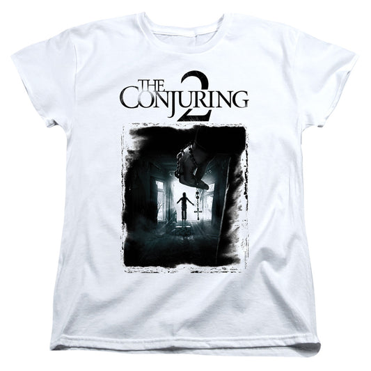 The Conjuring 2 Poster Womens T Shirt White