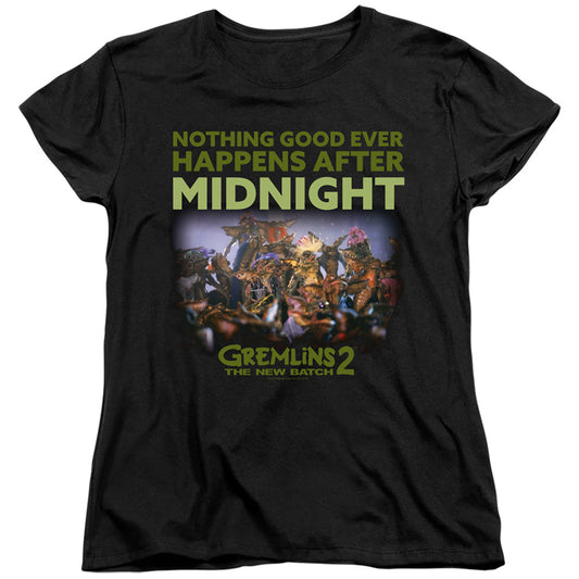 Gremlins 2 After Midnight Womens T Shirt Black