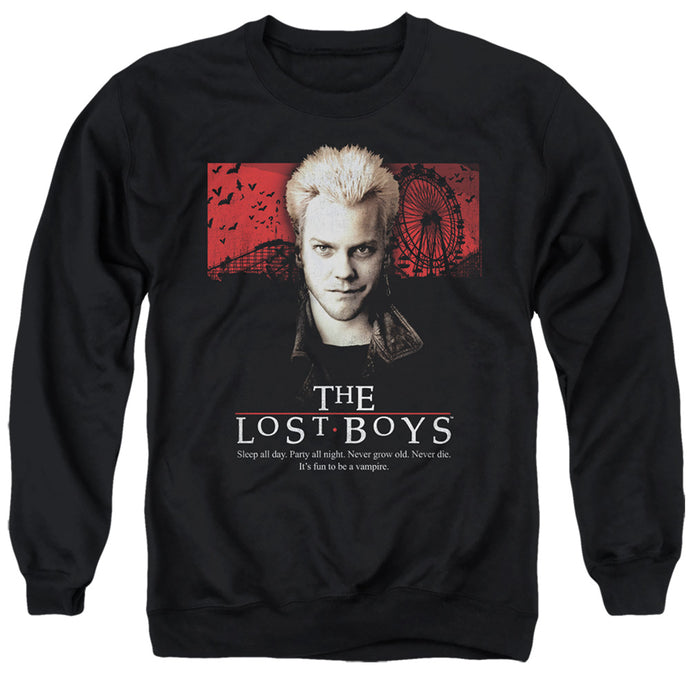The Lost Boys Be One Of Us Mens Crewneck Sweatshirt Black
