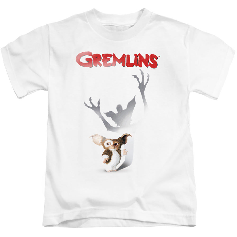 Gremlins Shadow Juvenile Kids Youth T Shirt White