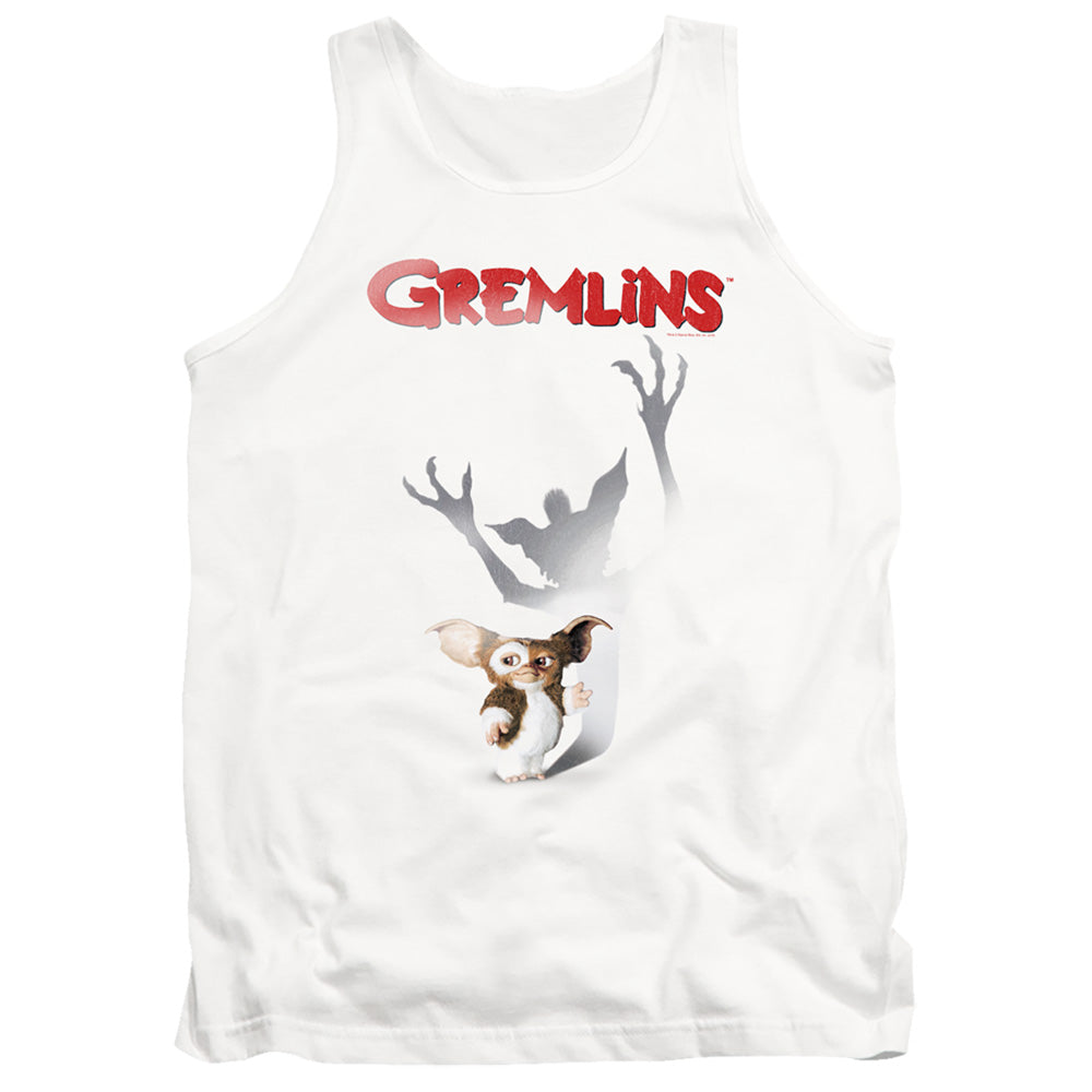 Gremlins Shadow Mens Tank Top Shirt White