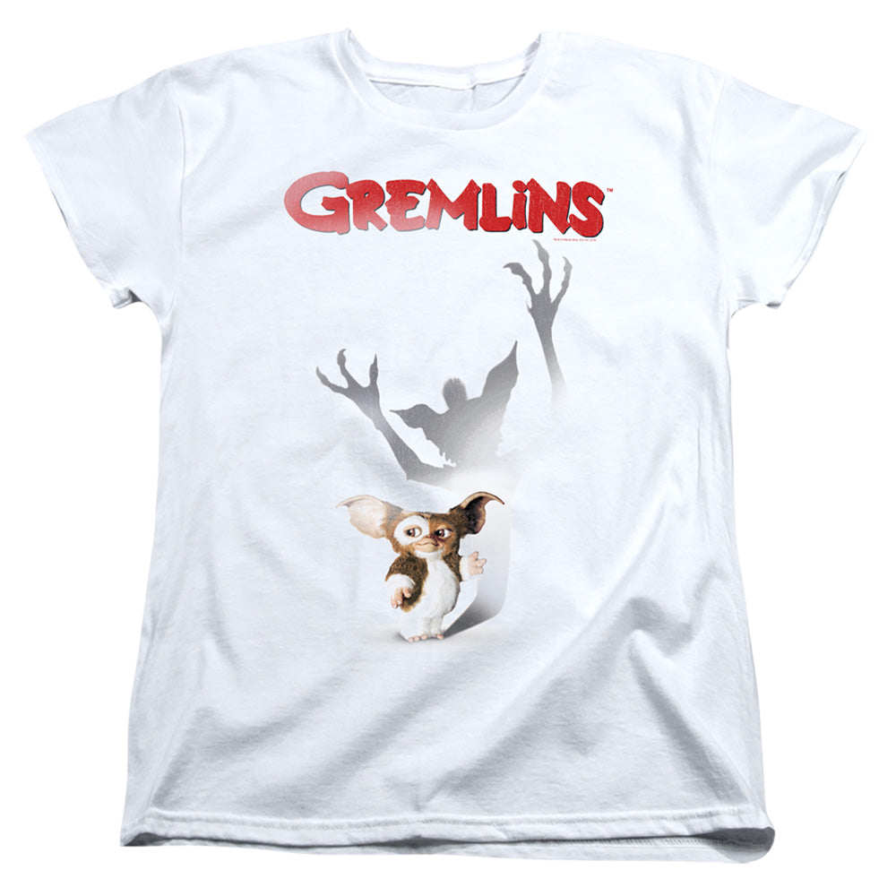 Gremlins Shadow Womens T Shirt White