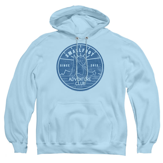 Allfoot Adventure Club Mens Hoodie Light Blue