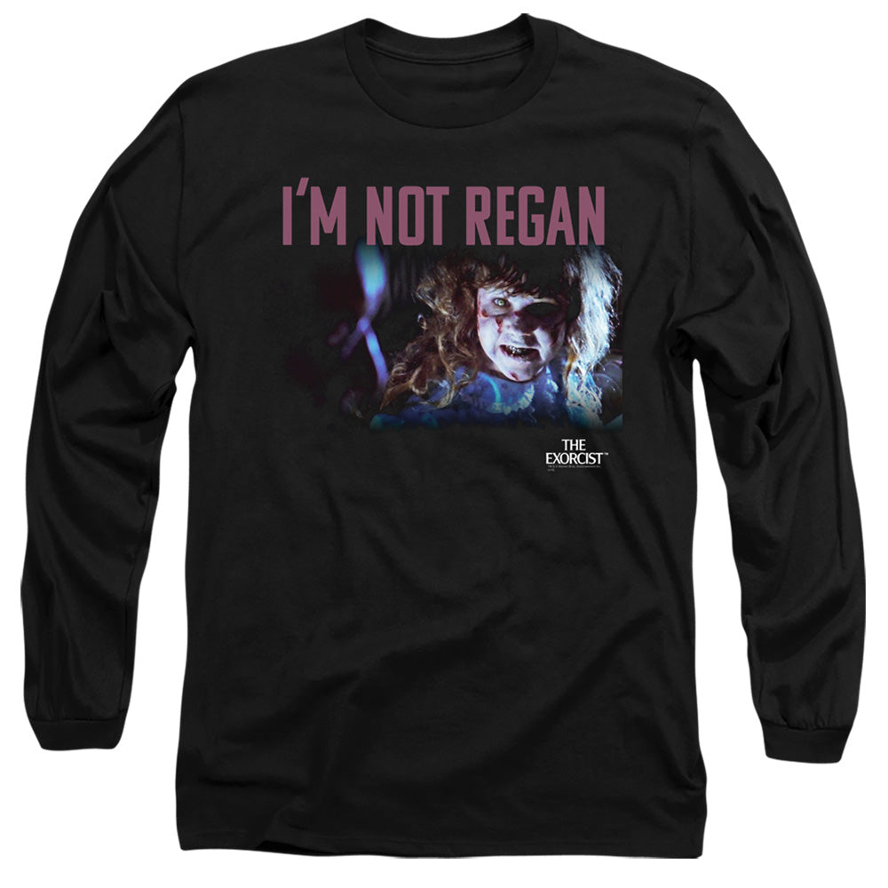 The Exorcist Your Mother Mens Long Sleeve Shirt Black