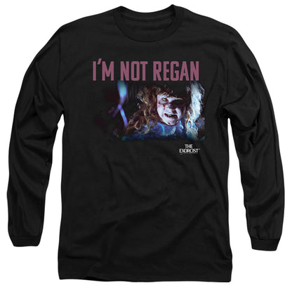 The Exorcist Your Mother Mens Long Sleeve Shirt Black