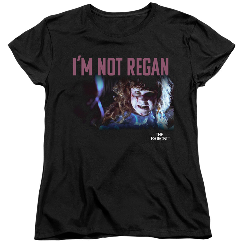 The Exorcist Your Mother Womens T Shirt Black