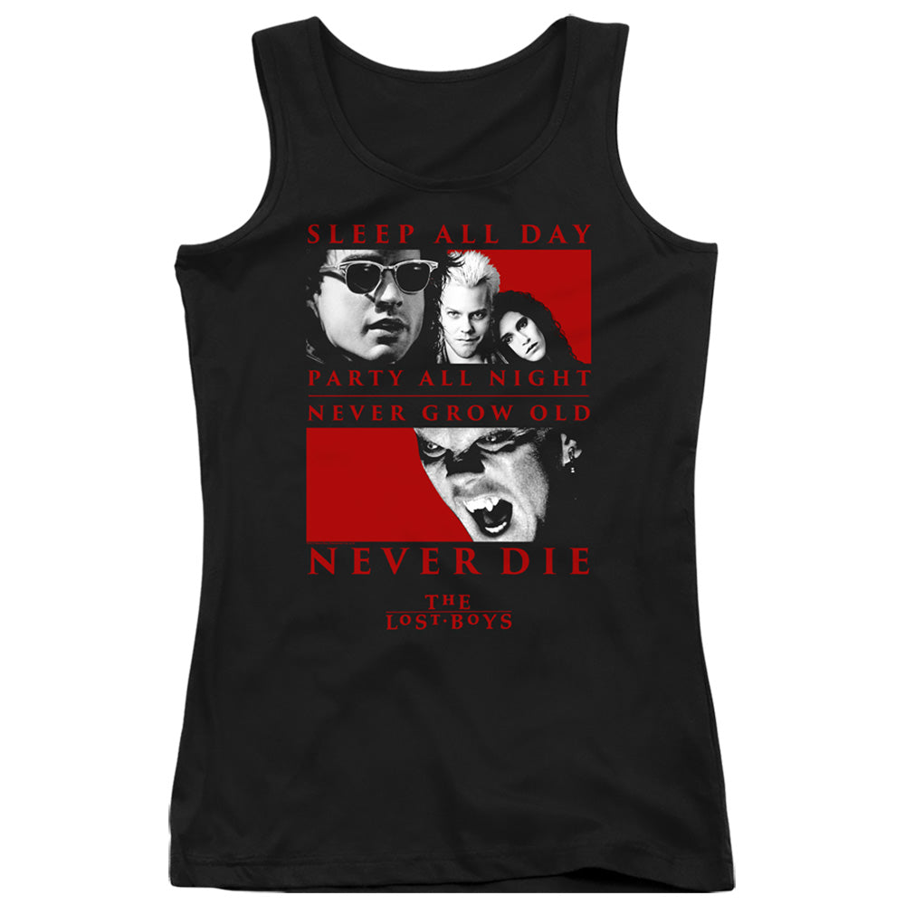The Lost Boys Never Die Womens Tank Top Shirt Black