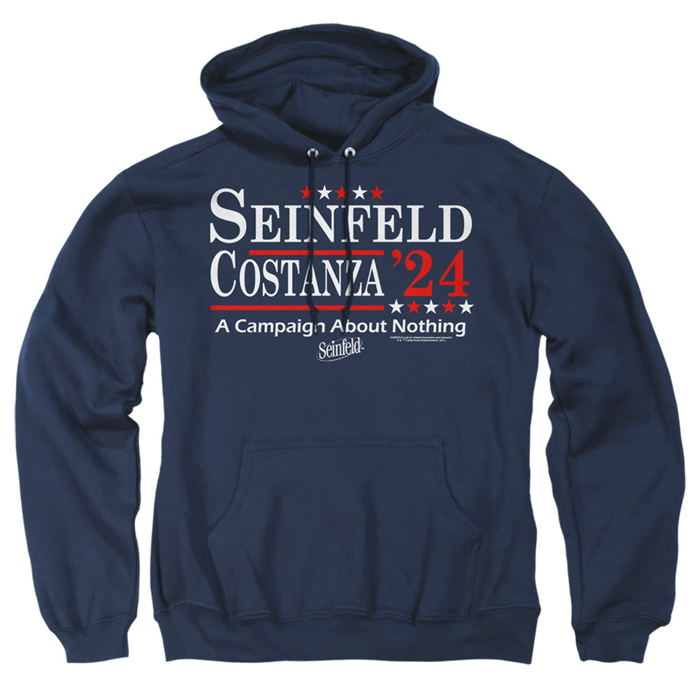 Seinfeld Election Tee Mens Hoodie Navy