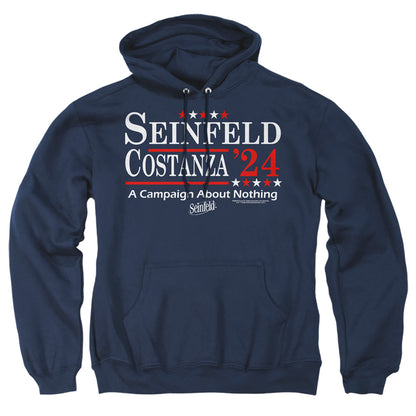 Seinfeld Election Tee Mens Hoodie Navy