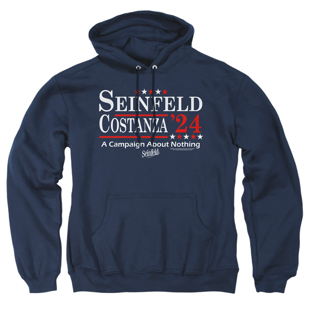 Seinfeld Election Tee Mens Hoodie Navy