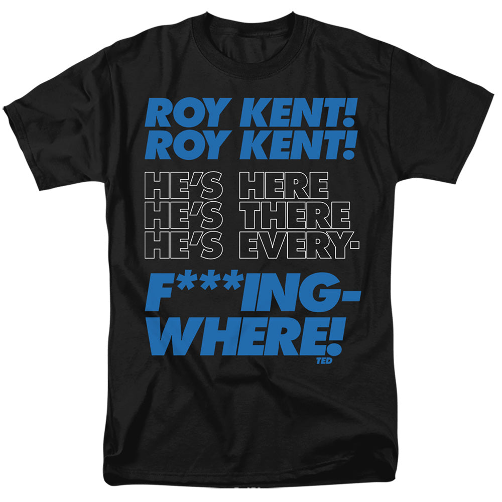 Ted Lasso Roy Kent Chant Mens T Shirt Black