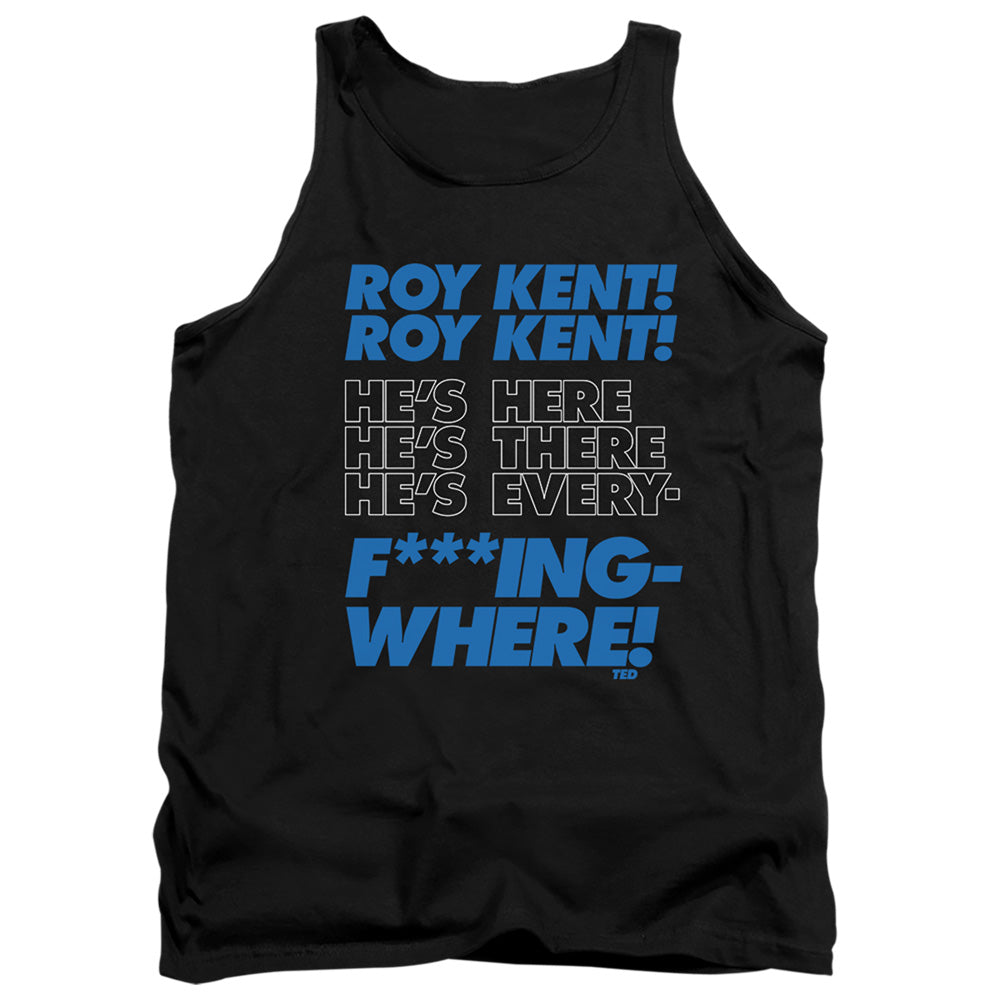 Ted Lasso Roy Kent Chant Mens Tank Top Shirt Black