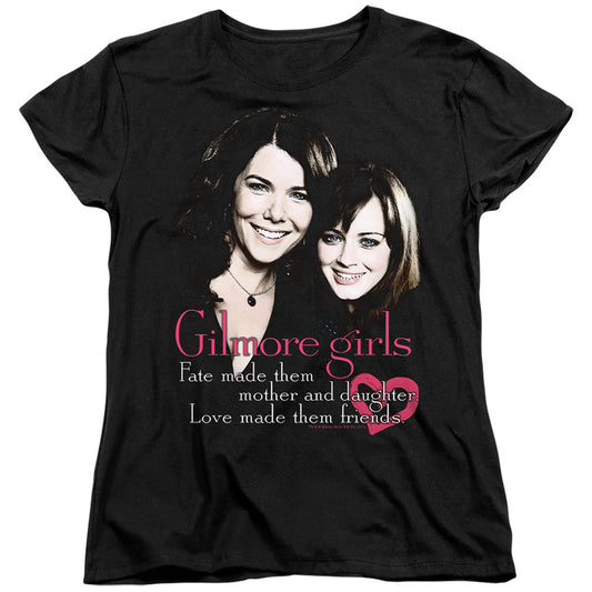 Gilmore Girls Title Womens T Shirt Black Officially Licensed