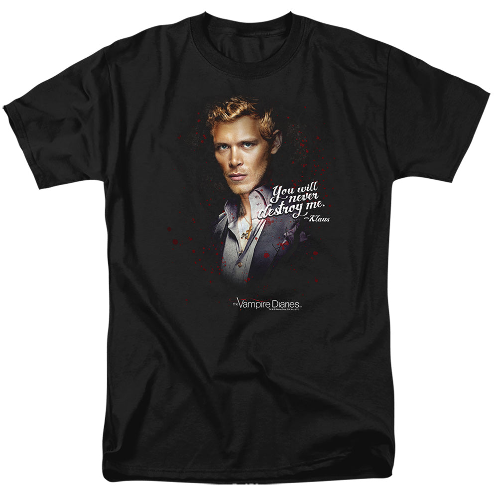 Vampire Diaries Never Destroy - S S Adult 18 1 - Black - Xl – Rock Band 