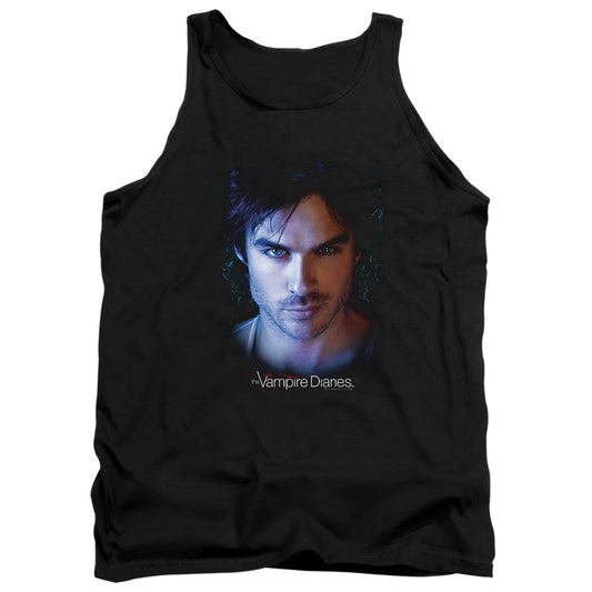 Vampire Diaries Damon Mens Tank Top Shirt Black