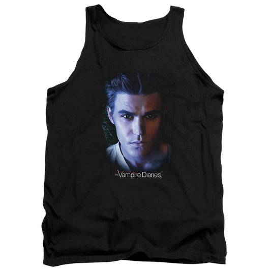 Vampire Diaries Stefan Mens Tank Top Shirt Black