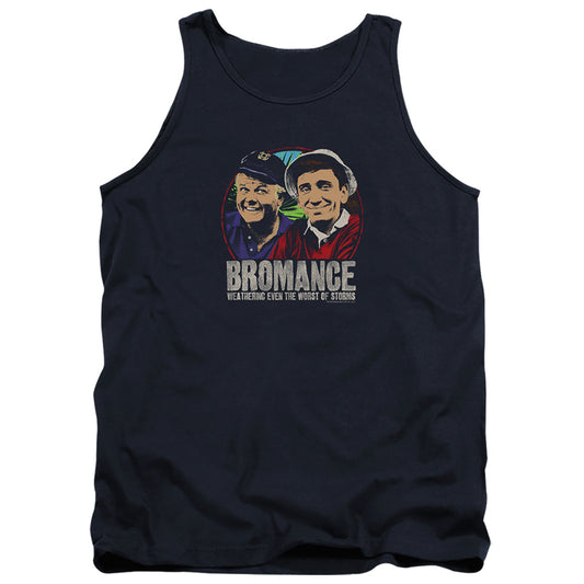 Gilligans Island Stormy Bromance Mens Tank Top Shirt Navy