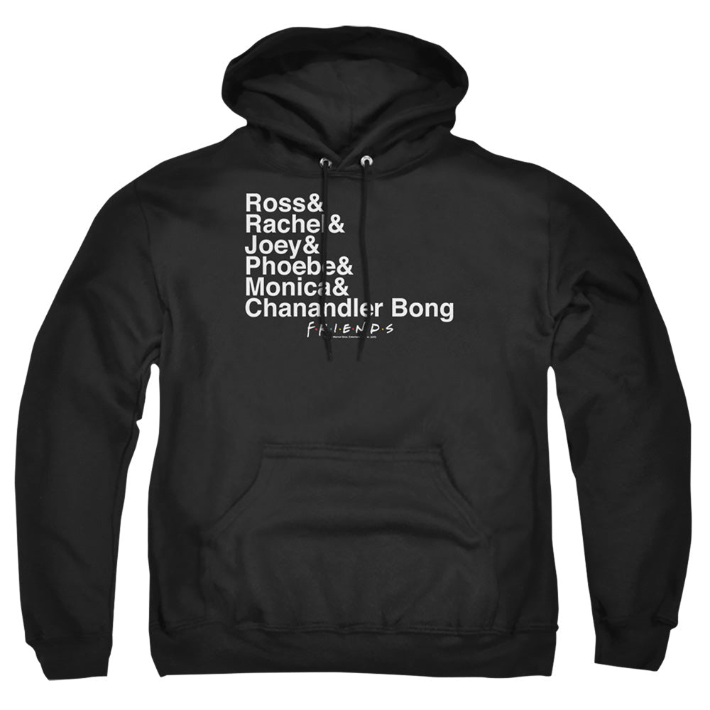 Friends Chanandler Bong Mens Hoodie Black