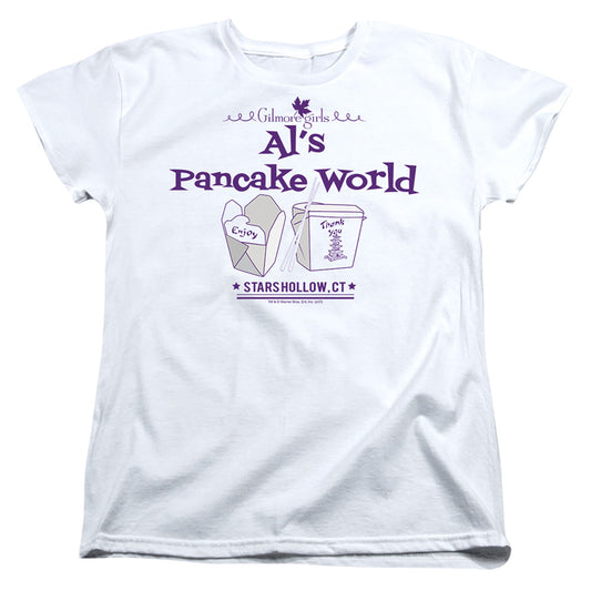 Gilmore Girls Als Pancake World Womens T Shirt White Officially Licensed