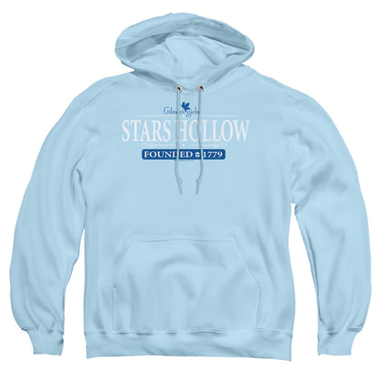 Gilmore Girls Stars Hollow Mens Hoodie Light Blue